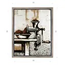 Картина в раме Декор депо "Константин Малютин. Мясорубка" 55x45 см