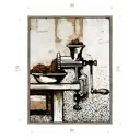 Картина в раме Декор депо "Константин Малютин. Мясорубка" 115x90 см