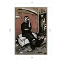 Картина в раме Декор депо "Константин Малютин. Кочегар" 110x75 см
