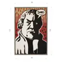 Картина в раме Декор депо "Константин Малютин. Мартин Лютер" 130x90 см