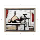 Картина в раме Декор депо "Константин Малютин. Натюрморт с мясорубкой" 35x45 см