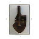 Картина в раме Декор депо "Константин Малютин. Маска-лопата 1" 110x75 см