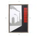Картина в раме Декор депо "Константин Малютин. Завод 1" 65x45 см