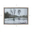 Картина в раме Декор депо "Константин Малютин. Март" 45x65 см