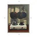 Картина в раме Декор депо "Константин Малютин. Кофе" 85x65 см