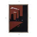 Картина в раме Декор депо "Константин Малютин. Завод 3" 65x45 см