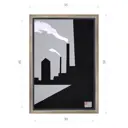 Картина в раме Декор депо "Константин Малютин. Завод 4" 50x35 см