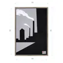 Картина в раме Декор депо "Константин Малютин. Завод 4" 95x65 см