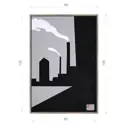 Картина в раме Декор депо "Константин Малютин. Завод 4" 130x90 см