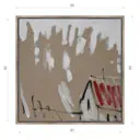 Картина в раме Декор депо "Константин Малютин. Дом у леса" 90x90 см