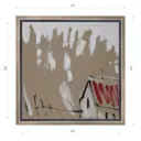 Картина в раме Декор депо "Константин Малютин. Дом у леса" 45x45 см