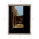 Картина в раме Декор депо "Константин Малютин. Закоулки" 45x35 см