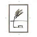 Картина в раме Декор депо "Константин Малютин. Скамейка 1" 65x45 см