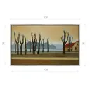 Картина в раме Декор депо "Константин Малютин. Осенний пейзаж ВДНХ" 75x125 см