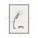 Картина в раме Декор депо "Константин Малютин. Скамейка 3" 95x65 см