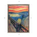 Картина в раме Декор депо "Эдвард Мунк. Крик" 65x50 см