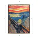 Картина в раме Декор депо "Эдвард Мунк. Крик" 85x65 см