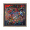 Картина в раме Декор депо "Эдуард Абжинов. Red Moscow" 45x45 см