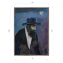 Картина в раме Декор депо "Эдуард Абжинов. Всевидящее око" 80x110 см