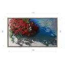 Картина в раме Декор депо "Эдуард Абжинов. Лето красного цвета" 65x110 см