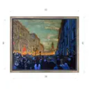 Картина в раме Декор депо "Эдуард Абжинов. На Никольской" 45x55 см