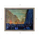 Картина в раме Декор депо "Эдуард Абжинов. На Никольской" 35x45 см