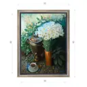 Картина в раме Декор депо "Эдуард Абжинов. Чай с ромашками" 35x45 см