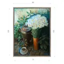 Картина в раме Декор депо "Эдуард Абжинов. Чай с ромашками" 80x105 см
