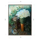 Картина в раме Декор депо "Эдуард Абжинов. Чай с ромашками" 95x125 см
