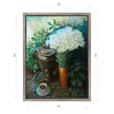 Картина в раме Декор депо "Эдуард Абжинов. Чай с ромашками" 50x65 см