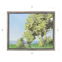 Картина в раме Декор депо "Эдуард Абжинов. Теплый ветерок" 45x55 см