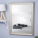 Зеркало с рамой Клик мебель Жаклин 74x60 см рама пластик