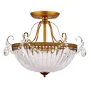 Светильник настенно-потолочный Arte Lamp Schelenberg 3 лампы цвет золото