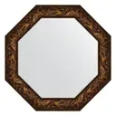 Зеркало в багетной раме Evoform византия бронза 99 мм 78.8x78.8 см BY 3837