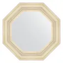 Зеркало в багетной раме Evoform травленое серебро 99 мм 64x64 см BY 7364