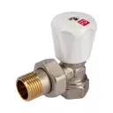 Кран для радиатора угловой Fado Classic 1/2" верхнее подключение