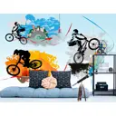 Фотообои флизелиновые Luxury walls 400x270 см Граффити AM10104
