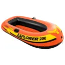 Лодка Intex Explorer 200 2 местная 185x94x41 см от 6 лет до 95 кг