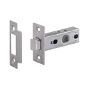 Защелка дверная межкомнатная Нора-М С-45 сталь цвет матовый никель