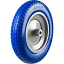 Полиуретановое колесо Зубр КПУ-3 d 350 мм для тачек 39912-3 до 150 кг