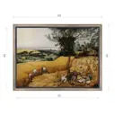 Картина в раме Декор депо "Питер Брейгель. Жатва" 45x60 см