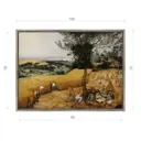 Картина в раме Декор депо "Питер Брейгель. Жатва" 75x100 см