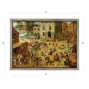 Картина в раме Декор депо "Питер Брейгель. Игры детей" 45x60 см