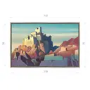 Картина в раме Декор депо "Николай Рерих. Замок Ладах" 75x115 см