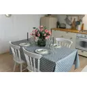 Скатерть на стол Colorprint Pease Grey прямоугольная 138x120 см мультиколор