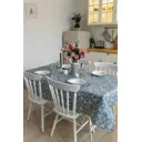 Скатерть на стол Colorprint Rose Grey Blue прямоугольная 138x180 см мультиколор