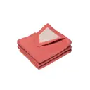 Плед Швейный дом KP/6 3573/С31671, 130x180 см, шерсть, цвет розовый/светло-серый