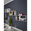 Полки Rick wood 3 шт 32 69 ЛДСП цвет белый матовый