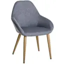 Кресло R-Home Kent 58.50x84x59.50 см цвет серый