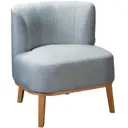 Кресло R-Home Шафран 66x75x62 см цвет серый